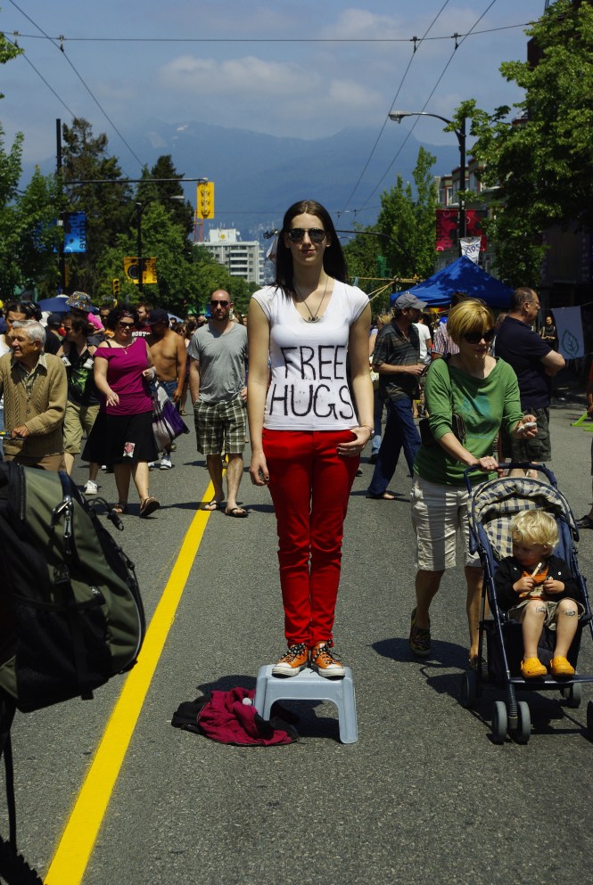 Car-free Commercial Drive 2009